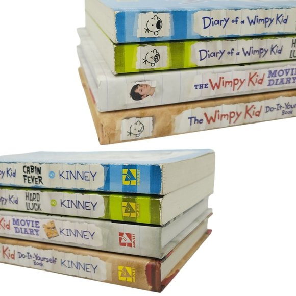 Diary Of A Wimpy Kid Books Paperback Hardcover Jeff Kinney Lot Of 4 - Picture 11 of 12